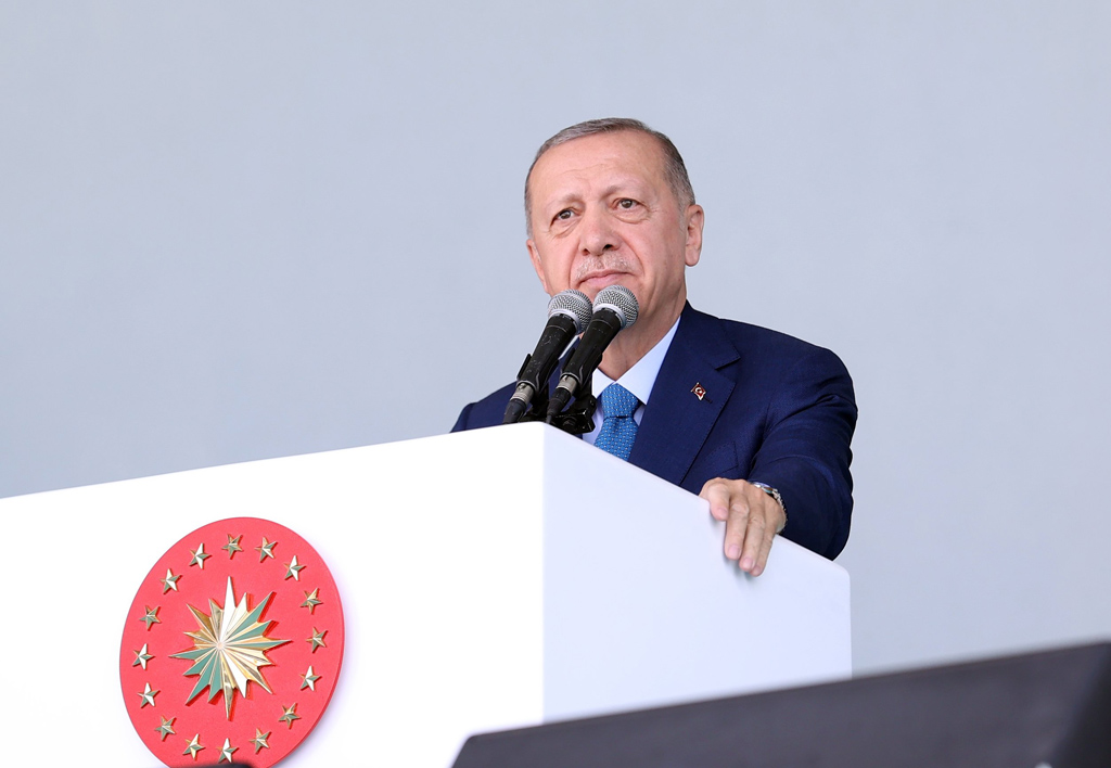 Which strategy is President Erdoğan pursuing