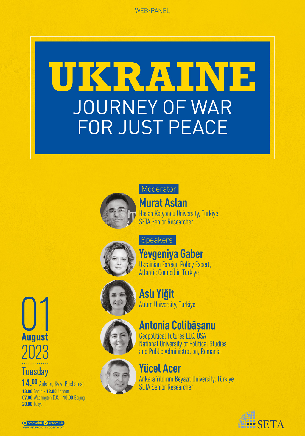 Web Panel: Ukraine | Journey of War for Just Peace