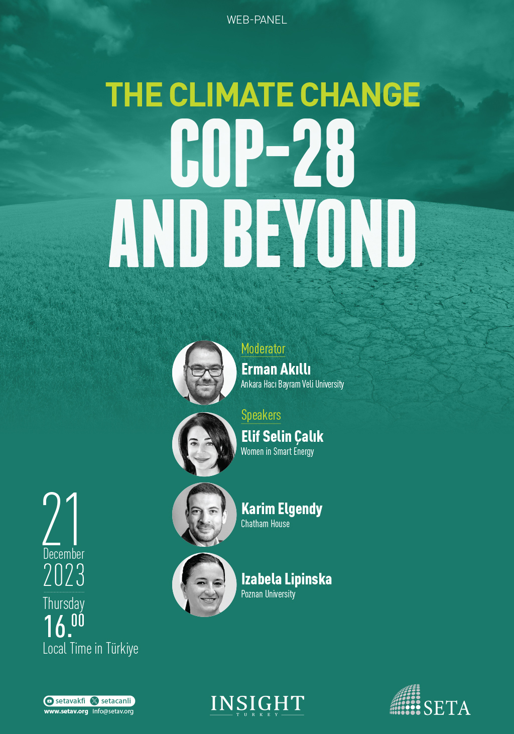 Web Panel: The Climate Change | COP28 and Beyond