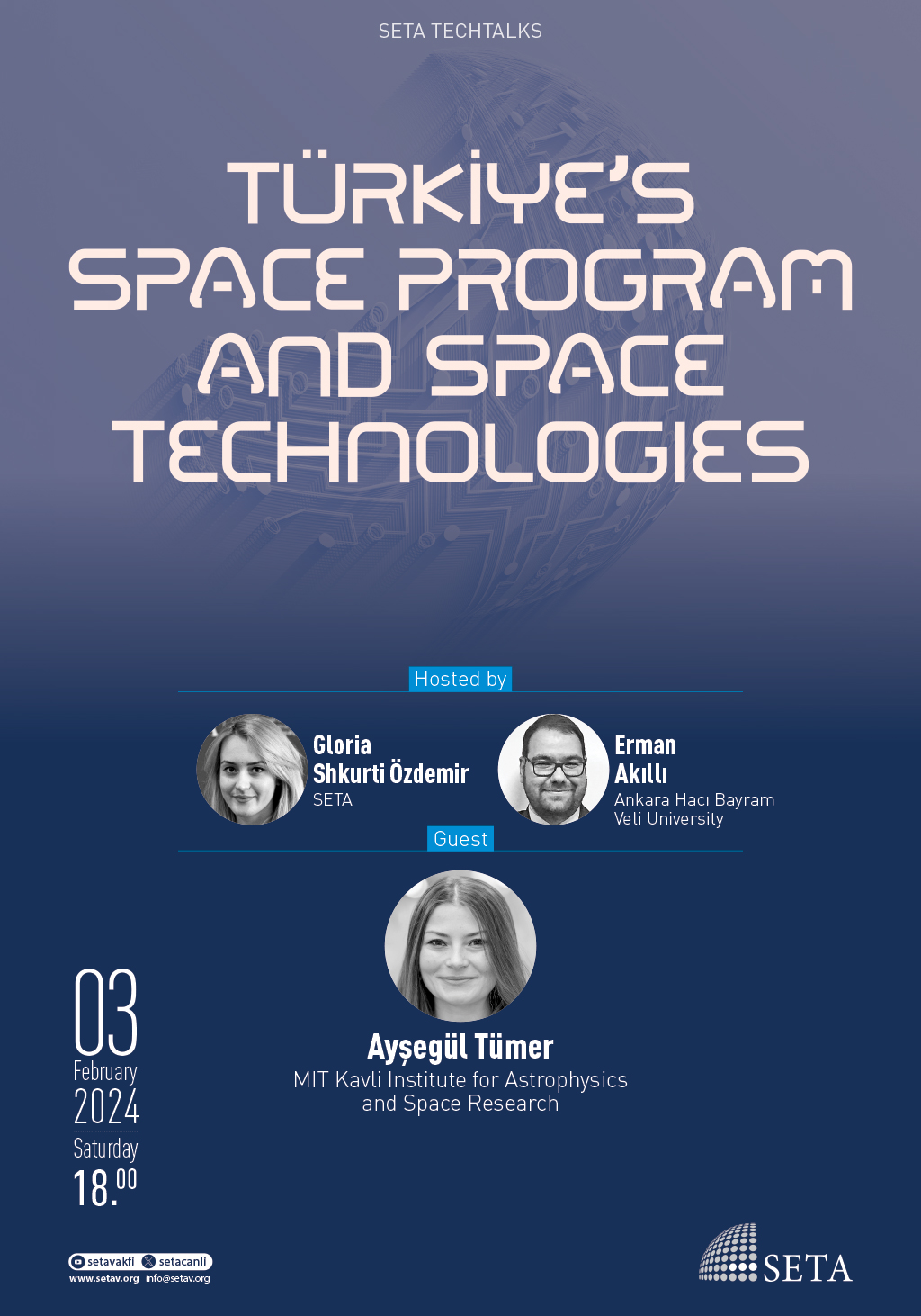 SETA Techtalks: Türkiye’s Space Program and Space Technologies