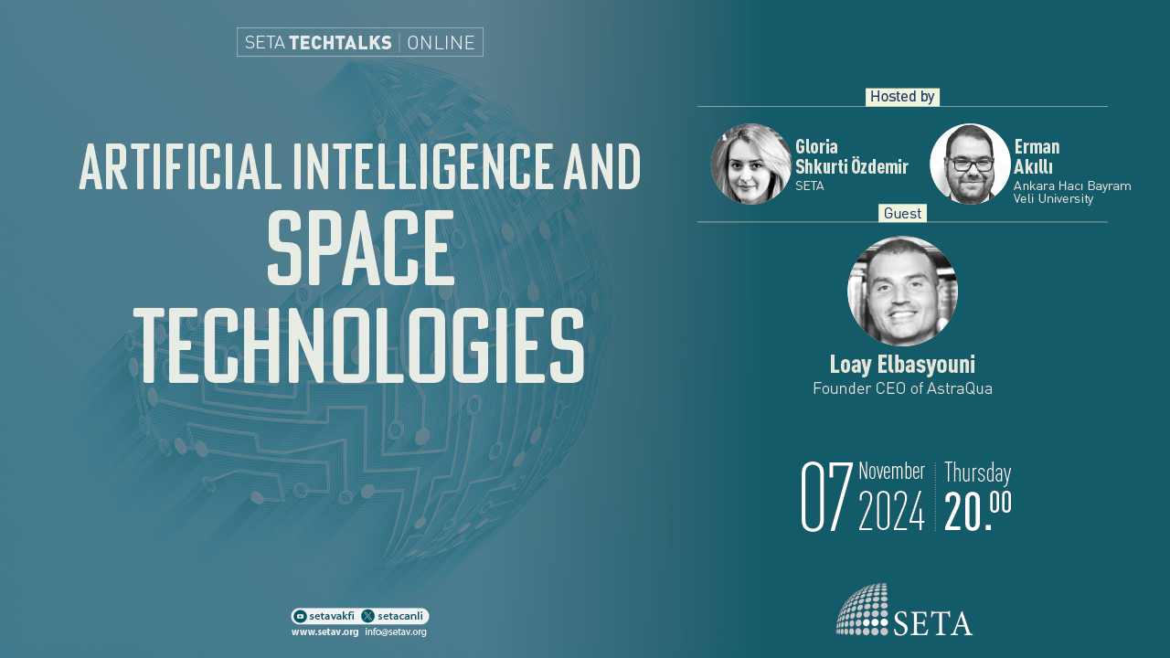 SETA TECHTALKS Artificial Intelligence and Space Technologies